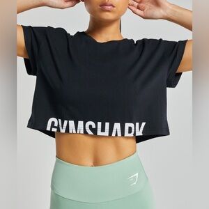 Gymshark FRACTION CROP TOP